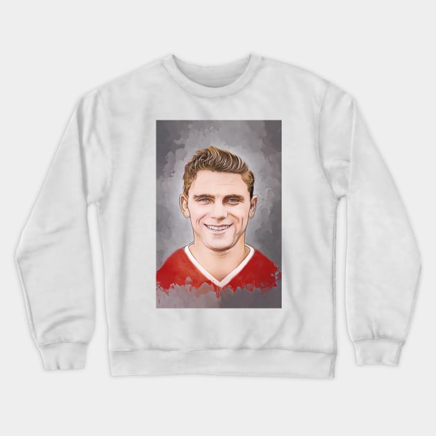 Duncan Edwards United Legend Crewneck Sweatshirt by AndythephotoDr